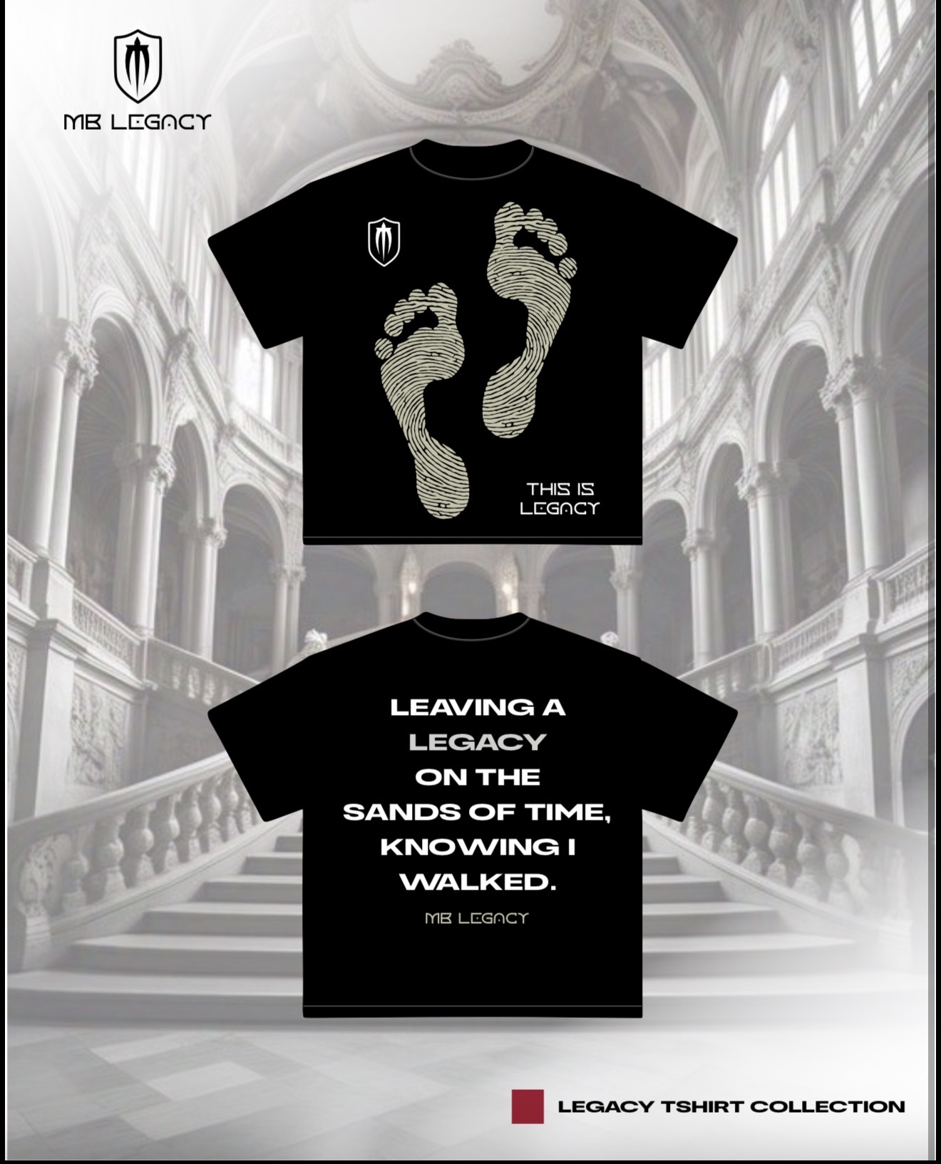 MB LEGACY FOOTPRINT SHIRT — view 1